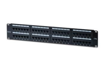 Патч-панель DIGITUS 19&quot; 2U, 48 портів, Cat.5e UTP у зборі (DN-91548U)