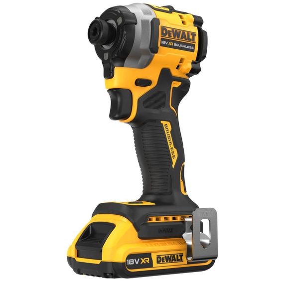 Шуруповерт ударный аккумуляторный бесщёточный 206Нм DeWALT DCF850D2T | Зображення 1