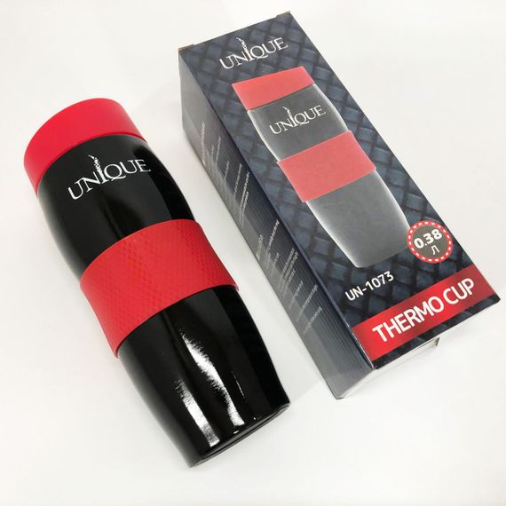 Термокухоль UNIQUE UN-1073 0.38 л Термокухоль для школярів, Якісний сімейний термос. Колір: червоний | Зображення 9