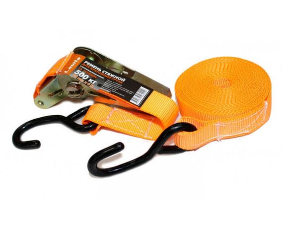 Ремінь стяжний 0,5 т LAVITA 5 м х 25 мм помаранчевий (LA 132506PE)