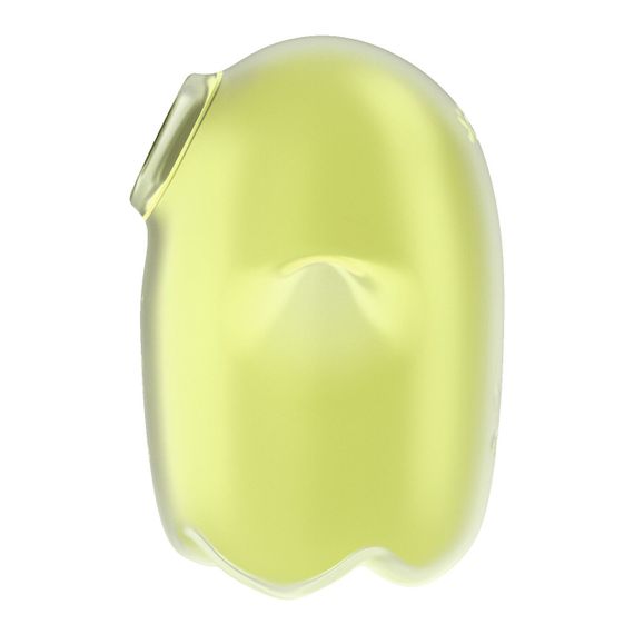 Вакуумний кліторальний стимулятор з вібрацією Satisfyer Glowing Ghost Yellow, світиться в темряві | Зображення 2