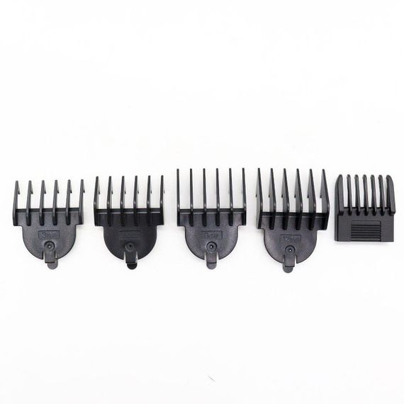 Машинка для стрижки волосся 11в1 Kemei KM 600 з насадками / Тример чоловічий для бороди з підставкою | Зображення 6