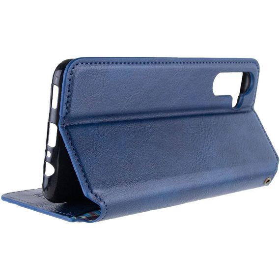 Шкіряний чохол-книжка GETMAN Cubic (PU) для Samsung Galaxy A15 4G/5G / M15 5G Синій | Зображення 5