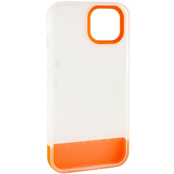 Чохол TPU+PC Bichromatic для Apple iPhone 13 (6.1") Силікон, Matte / Orange | Зображення 2