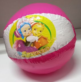 М'яч надувний "Буратіно" 12", 19020601 Рожевий