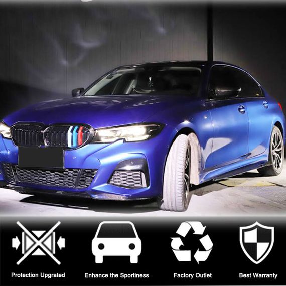 Накладки на пороги V2 (для G20, Карбон) для BMW 3 серия G20/21 2018- гг | Зображення 2