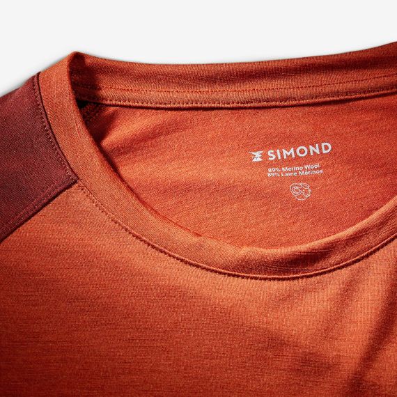 Футболка чоловіча Merino Resist з мериносової вовни коричнева - M. | Зображення 6