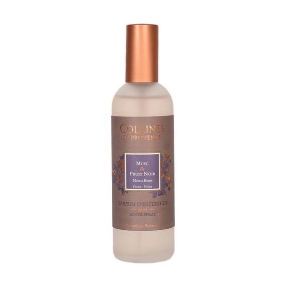 Musk & Berry (Мускус и ягоды) интеьерные духи - спрей от Collines de Provence, 100 мл