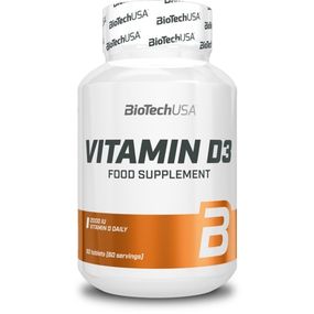 Витамин D для спорта BioTechUSA Vitamin D3 60 Tabs
