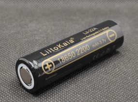 Аккумулятор высокотоковый LiitoKala Lii-22A 3,7V 2200mA ( 10A ) 1шт.