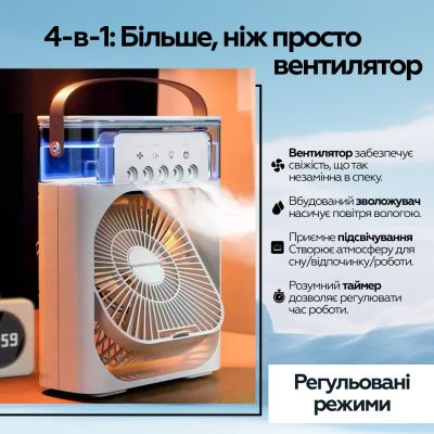 Вентилятор XoKo Mini Cooling Fan F1000 (XK-MC-F1000) | Зображення 6