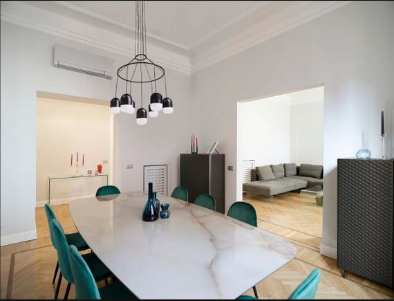 Люстра светодиодная подвесная 49W NW BK (BR-01 674S/7) | Зображення 5