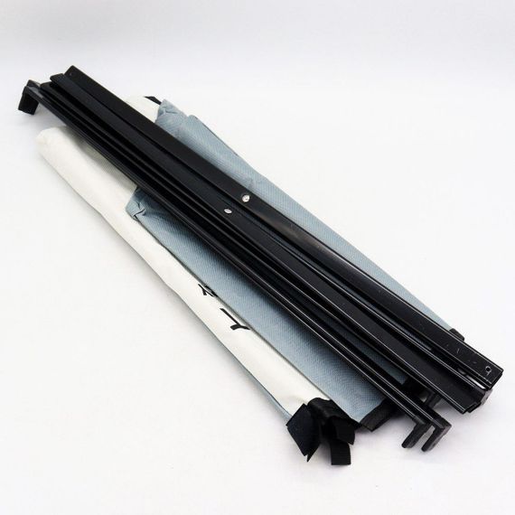 Корзина для белья на 120л в ванную комнату, 3 отсека / Складная корзина для сортировки грязного белья | Зображення 6