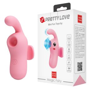 Стимулятор для клітора Pretty Love Magic Fairy на палець, рожевий, 9.1 см sexstyle