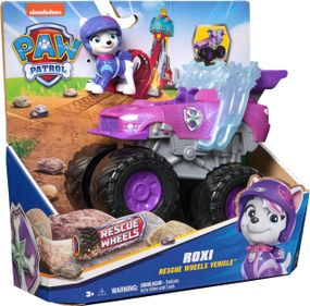 Paw Patrol Rescue Wheels Спасательный монстр-трак с водителем Рокси серии Мега колеса Щенячий патруль Оригинал