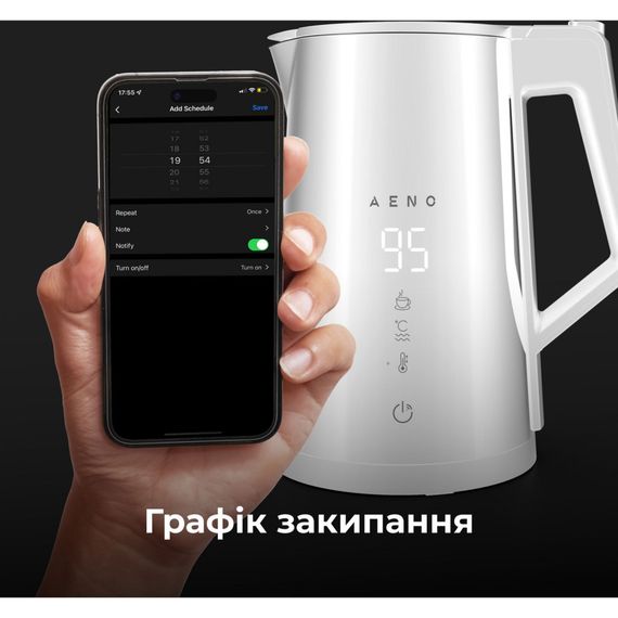 Електрочайник AENO AEK0008S | Зображення 7