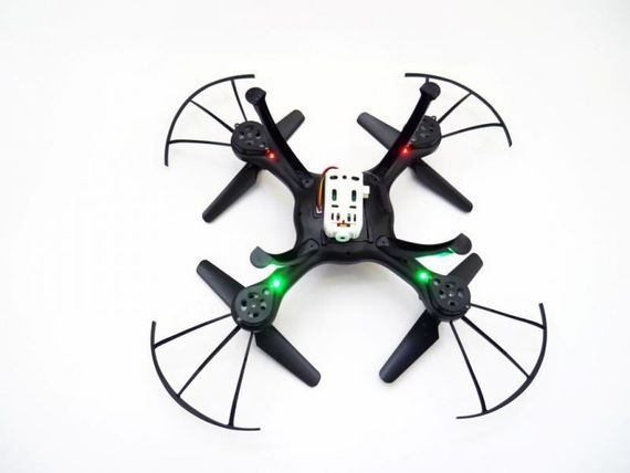 Квадрокоптер QY66-X05 c WiFi камерой ( Черный, Белый) | Зображення 4