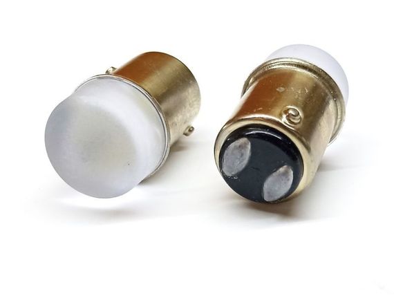 Світлодіодна лампа AllLight T25/5 9 SMD 2835 BAY15d 12 V, матова лінза, WHITE | Зображення 1