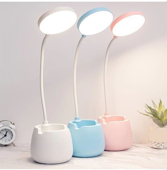Лампа настольная LED 1933 Белая (USB кабель в комплекті) (42662-1933_192) | Зображення 8