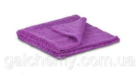 Мікрофіброва серветка для розполірування (фіолетовий) Coral Fleece Towel 40*40 см 350 г/м2