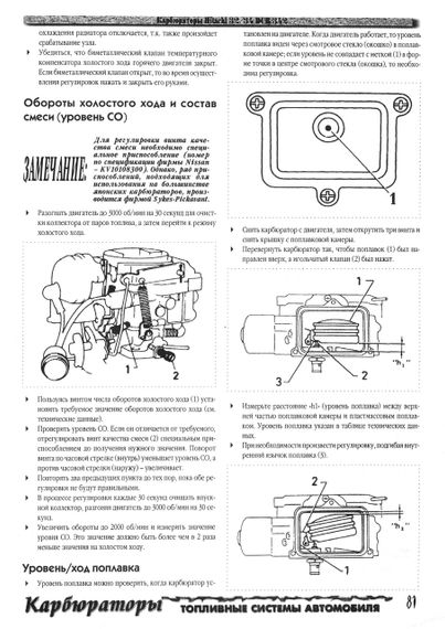 Японские карбюраторы Hitachi и Keihin. Руководство по ремонту и обслуживанию. | Зображення 1