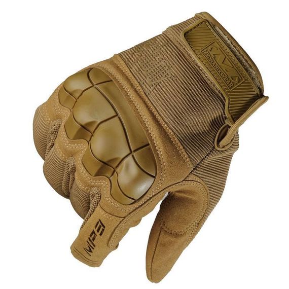 Рукавички Mechanix Protect закриті Койот,повнопалі штурмові армійські рукавички | Зображення 3