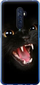Чехол на Oppo Reno 2 Чёрная кошка "932u-1864-17620"
