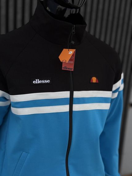 Кофта Ellesse блакитна з чорним | Зображення 4