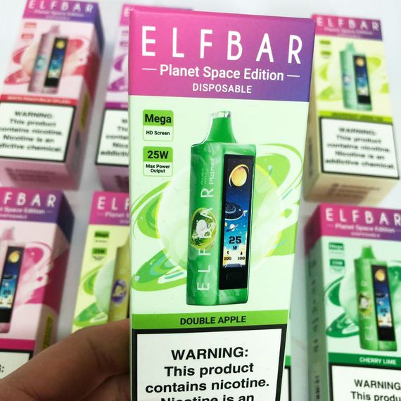 ELF BAR Planet 25000. Яблуко (Double Apple) | Зображення 1