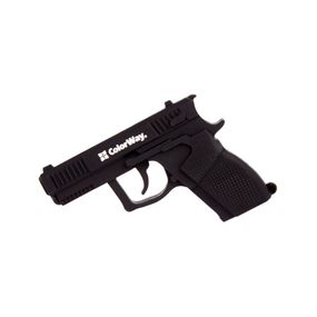USB флеш накопичувач ColorWay Pistol 32 GB 3.0 Black (CW-USBPL32)