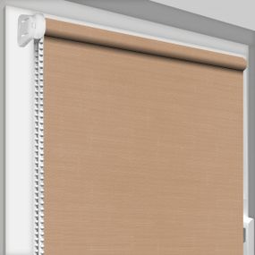 Рулонна штора Rolets Льон 1-812-925 92.5x170 см відкритого типу Латте
