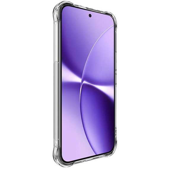 TPU чохол GETMAN Ease logo посилені кути Full Camera для Xiaomi Poco X8 Pro Max Безбарвний (прозорий) | Зображення 1