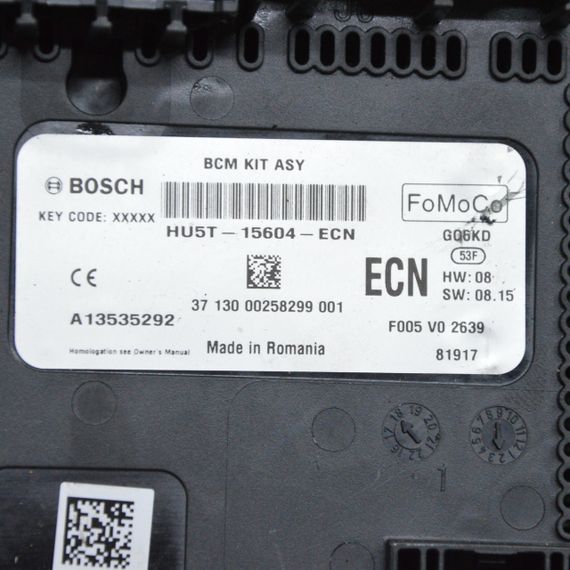 Блок запобіжників Ford Fiesta VIII 2017-2023 Корпус запобіжників Форд Фієста 8 HU5T15604ECN | Зображення 2