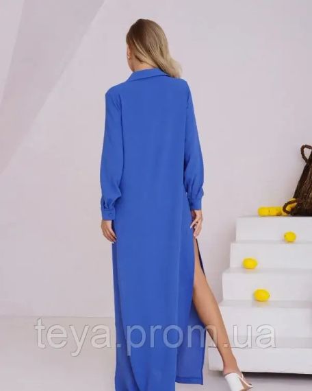 Плаття для жінок колір синій розмір 3XL FI_005099 | Зображення 2
