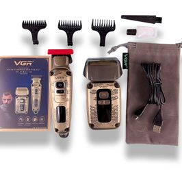 Тример V-265 з 4 насадками, 1600mAh, 8000 RPM, LED дисплей XPRO (46074-V-265_581)