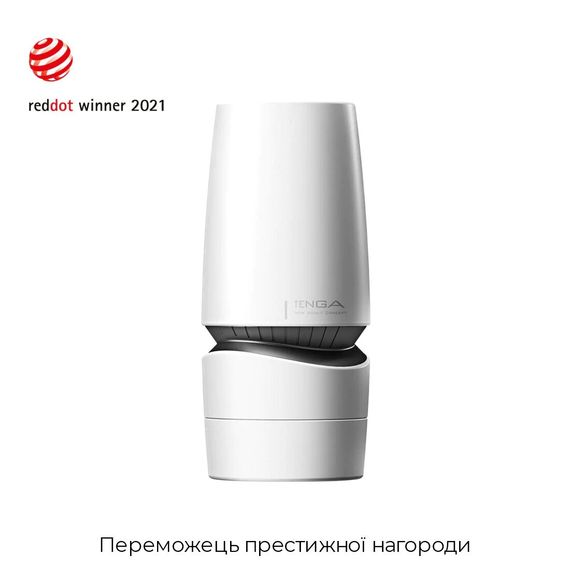 Мастурбатор Tenga - Aero Masturbator Silver, інноваційна технологія всмоктування | Зображення 2