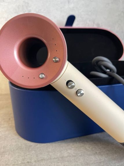 Фен Super Hair Dryer сакура з іонізацією та турборежимом з кесом на 1 насадку | Зображення 1