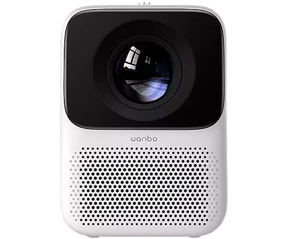 SMART проектор Full HD (1920*1080) для дома Xiaomi Wanbo T2 MAX 3500 люмен с цифровой коррекцией + Аэромышь в комплекте (Wanbo T2 Max_7599)