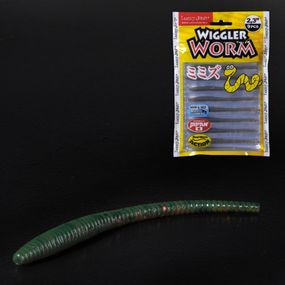 Слаги 2,3" съедобные искусственные LJ Лаки Джон Pro Series WIGGLER WORM 140153-PA16