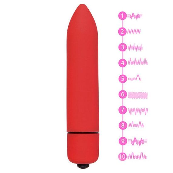 Десятишвидкісна водонепроникна віброкуля - Фіолетовий - Вібратори | Зображення 2