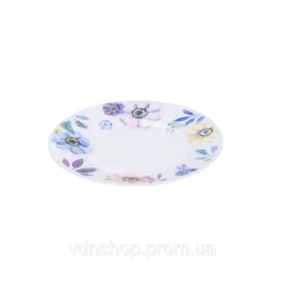 Столовий порцелянаовий сервіз на 6 персон 18 предметів Білий HP-7-717 | Зображення 4