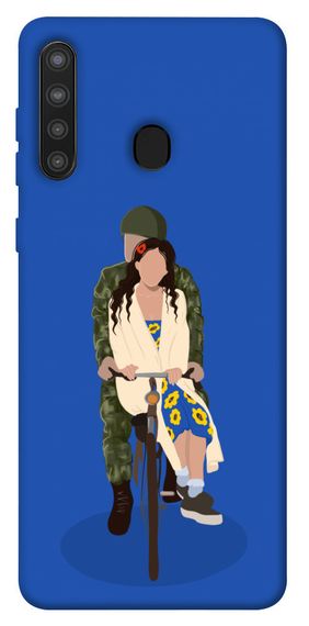 Чохол IBANAN Військова парочка для Samsung Galaxy A21