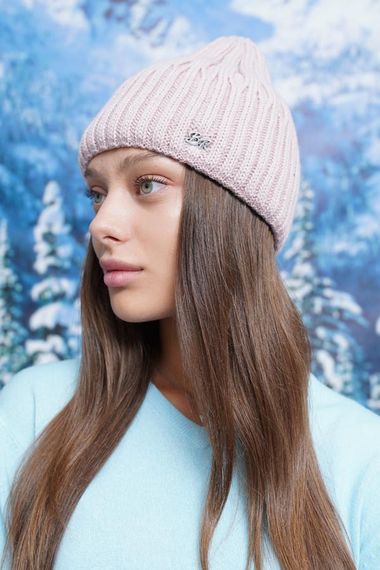 Шапка-колпак «Синтия» (5075) светлая пудра