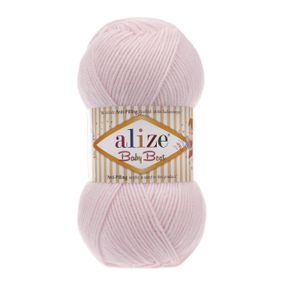 Пряжа Alize Baby Best No 184 (Алізе Бебі Бест) – 10% Бамбук, 90% Антипілінг Акрил, 100г/240м