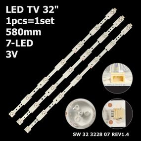 LED підсвітка TV 32" inch SW 32 3228 07 REV1.4 1шт.