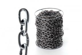 Цепь короткозвенная без покрытия 8мм DIN 5685А (бухта кратно 20м) APRO