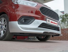 Передня накладка (2017-2023, під фарбування) для Ford Courier 2014↗ рр.