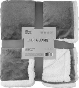 Плед Ardesto Sherpa ART0203SH 160х200 см сірий
