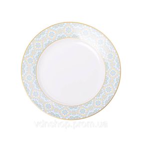 Тарілка десертна порцелянова 19 см з орнаментом HP-7-740
