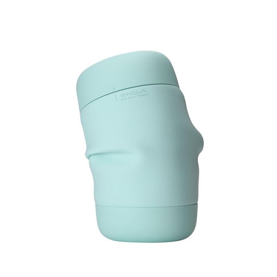 Мастурбатор TENGA PUFFY MINT GREEN, ультрамягкий материал, многоразовый, сквозной sexstyle | Зображення 4